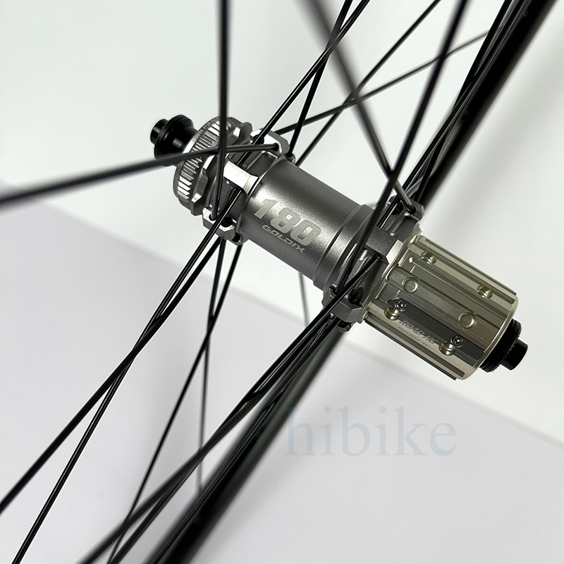 Bộ Vành Nhôm Xe Đạp 700C Ratchet 60T ( Niềng Giant + Hub Goldix + Tăm DT Swiss)