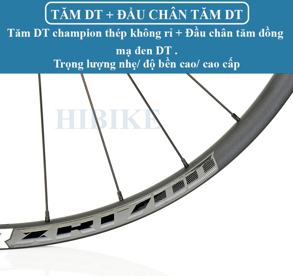 Bộ Vành Nhôm 27.5/29Inch KOOZER XR1700 - Phanh Đĩa 6 Ốc