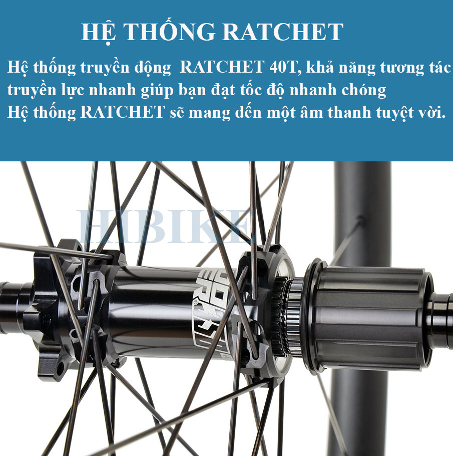 Bộ Vành Nhôm 27.5/29Inch KOOZER XR1700 - Phanh Đĩa 6 Ốc