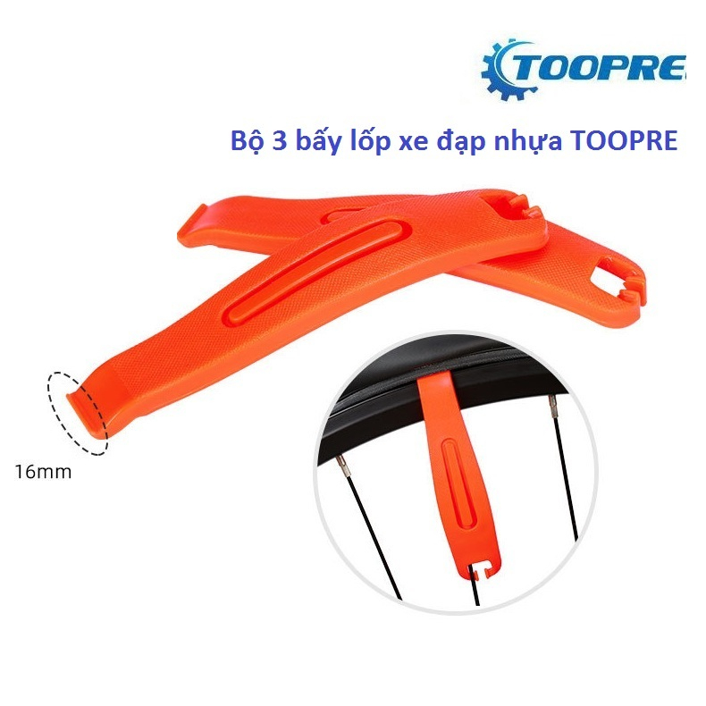 Bộ 3 cây bấy lốp xe đạp nhựa TOOPRE