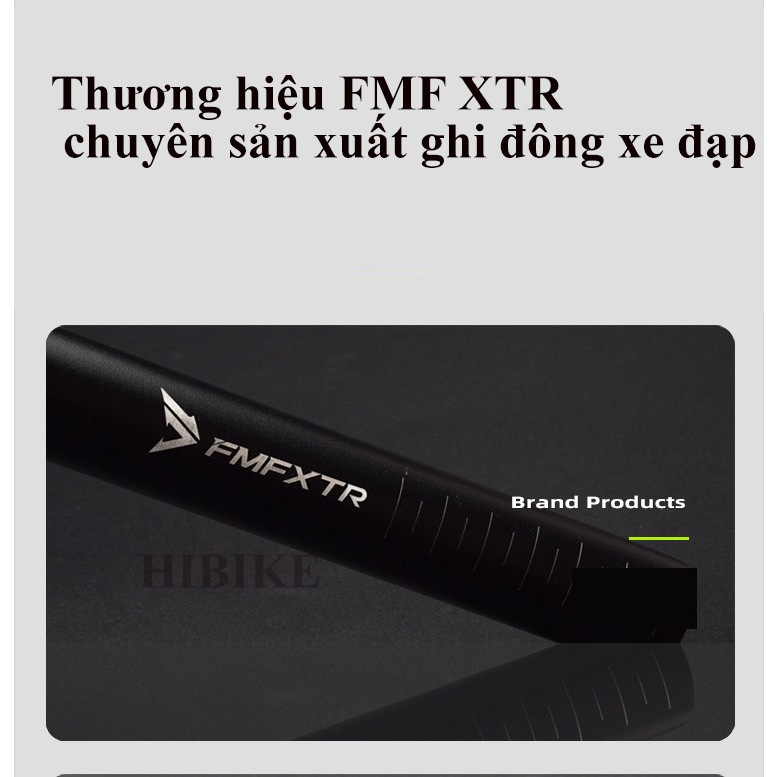 Ghi Đông Xe Đạp Nhôm 6061 FMFXTR 9 Độ