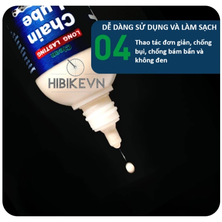 Dầu Tra Xích Sáp Xe Đạp SQUIRT Cao Cấp 15ml Và 120ml