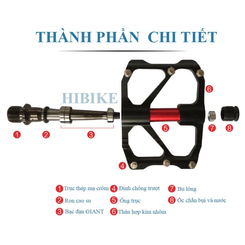 Pedan xe đạp GIANT G PRO-1