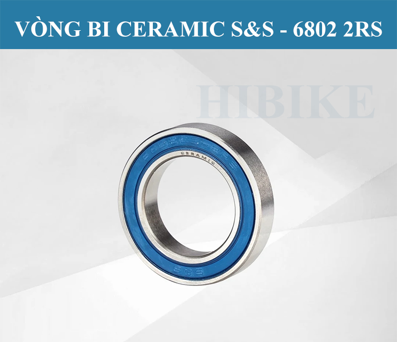 Vòng Bi Ceramic S&S ( Phớt Xanh)