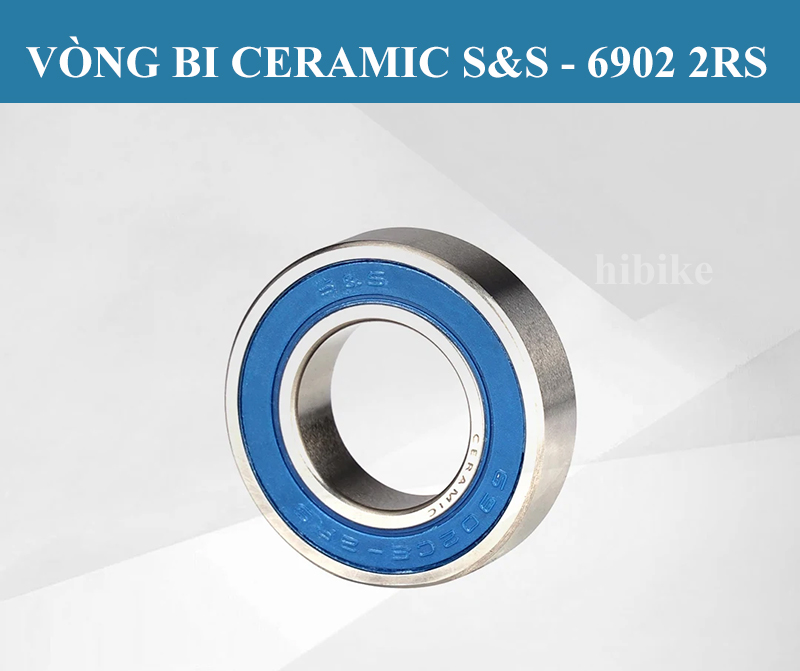 Vòng Bi Ceramic S&S ( Phớt Xanh)