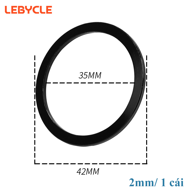 Vòng Chêm Trục Giữa Xe Đạp Lebycle