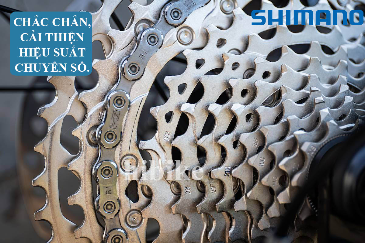 Xích Xe Đạp SHIMANO DEORE CN- M6100 12S 118L - Không Hộp