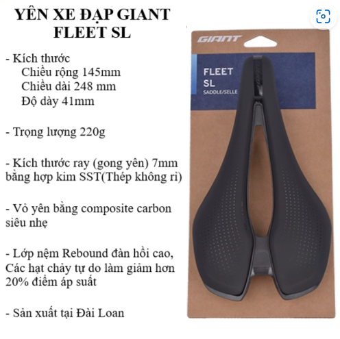 Yên Xe Đạp GIANT FLEET SL