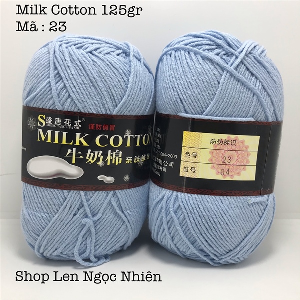 Len Milk Cotton 125gr