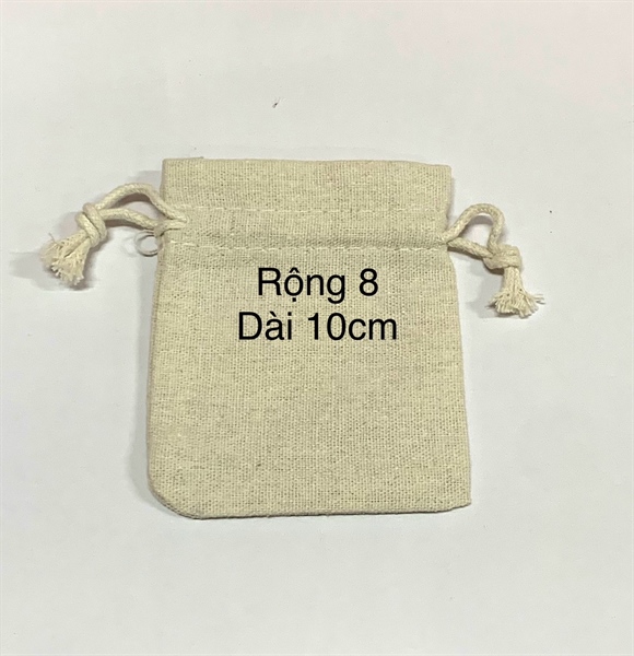 Lót túi rút vải canvas màu lúa mạch nhiều size