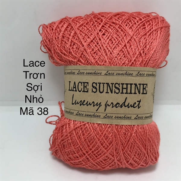 Lace sunshine màu trơn, sợi hè