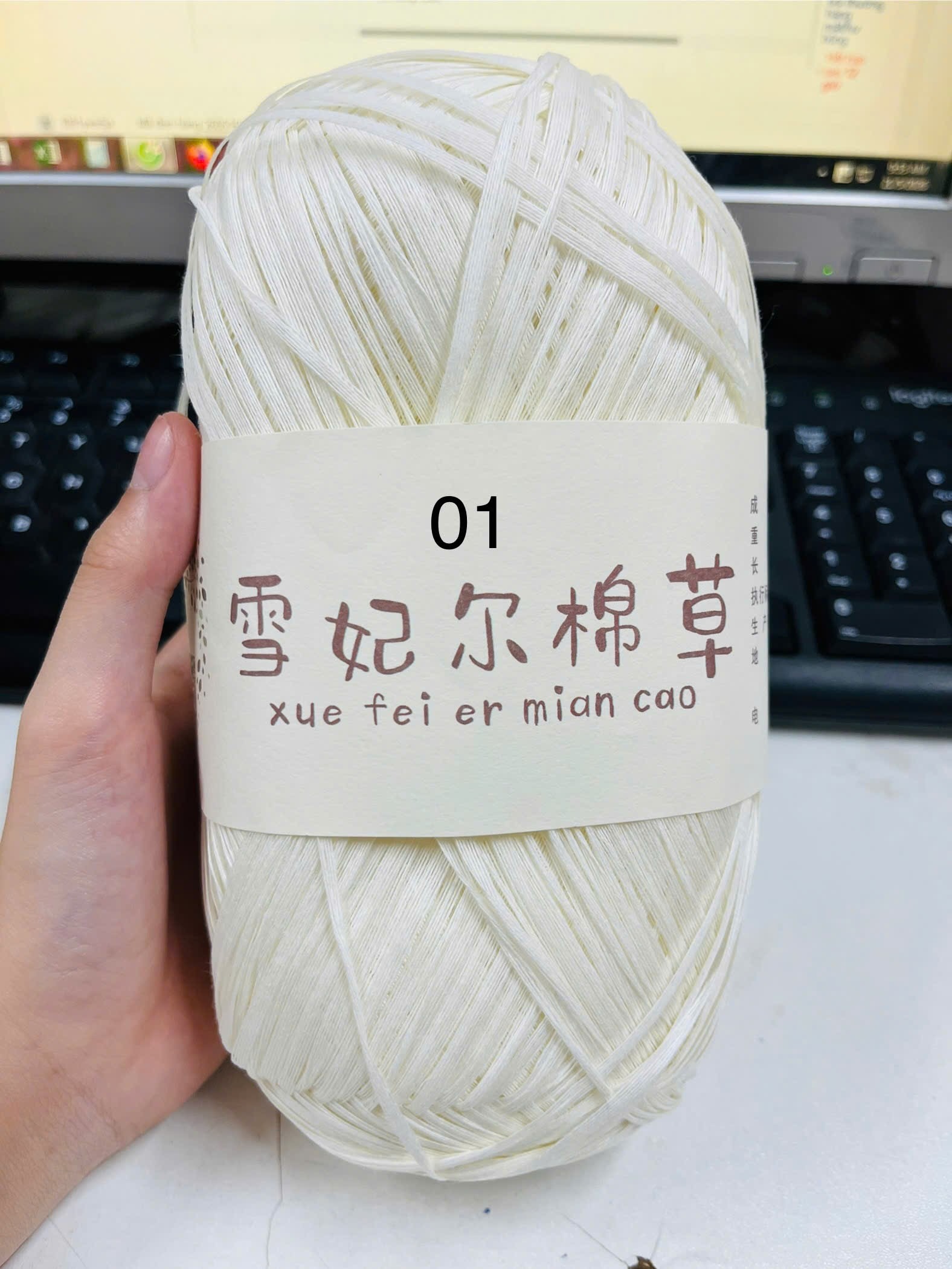 Sợi Cỏ MianCao 100gr hãng 雪妃尔