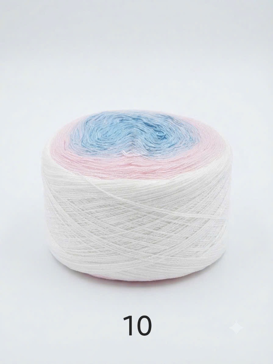 Sợi cầu vồng cotton 
(cuộn 350gr)