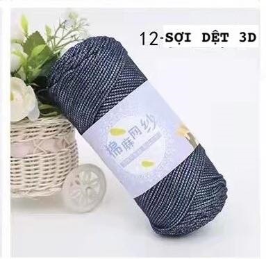 Sợi Dệt 3D bọc lưới kích thước sợi 3mm