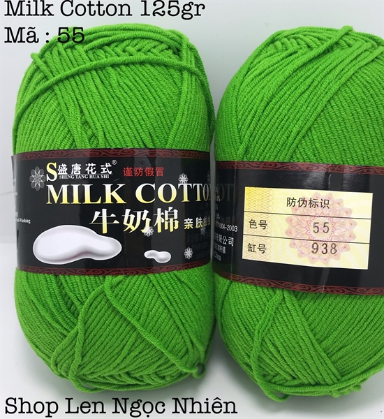 Len Milk Cotton 125gr