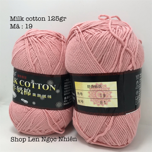 Len Milk Cotton 125gr