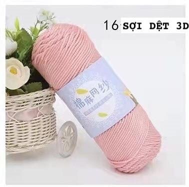 Sợi Dệt 3D bọc lưới kích thước sợi 3mm