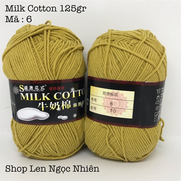 Len Milk Cotton 125gr