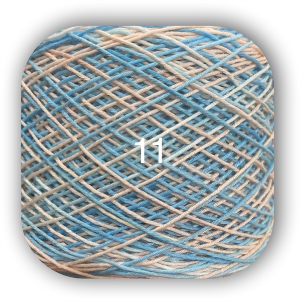 Sợi Cotton việt nam màu Loang
