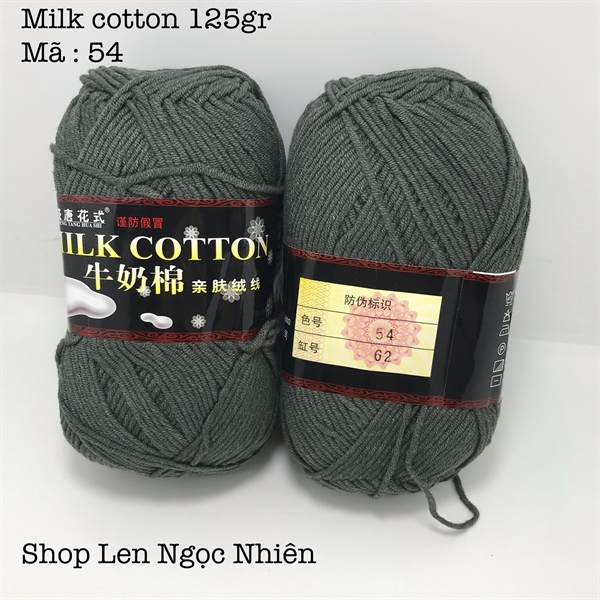 Len Milk Cotton 125gr