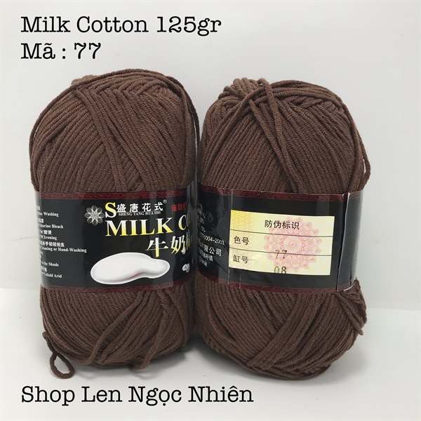 Len Milk Cotton 125gr
