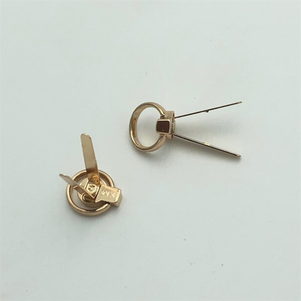 Móc khoen D chân cài hàng đẹp- 1 chiếc