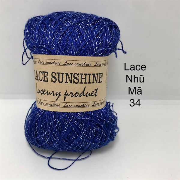 Sợi Lace Sunshine nhũ