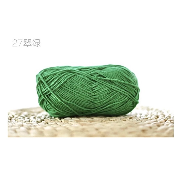 Len Baby Yarn màu Trơn