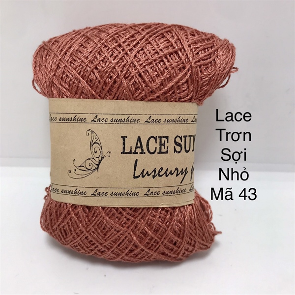 Lace sunshine màu trơn, sợi hè