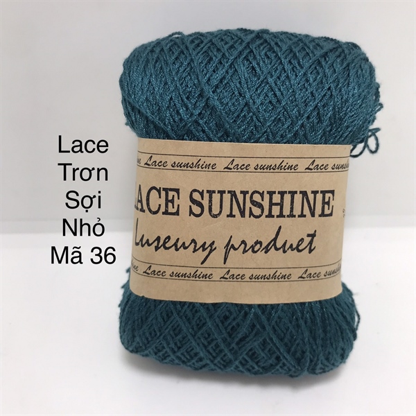 Lace sunshine màu trơn, sợi hè
