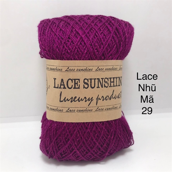 Sợi Lace Sunshine nhũ