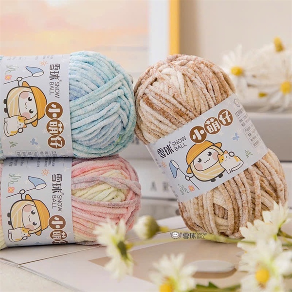 Nhung Mèo Loang cuộn 50gr