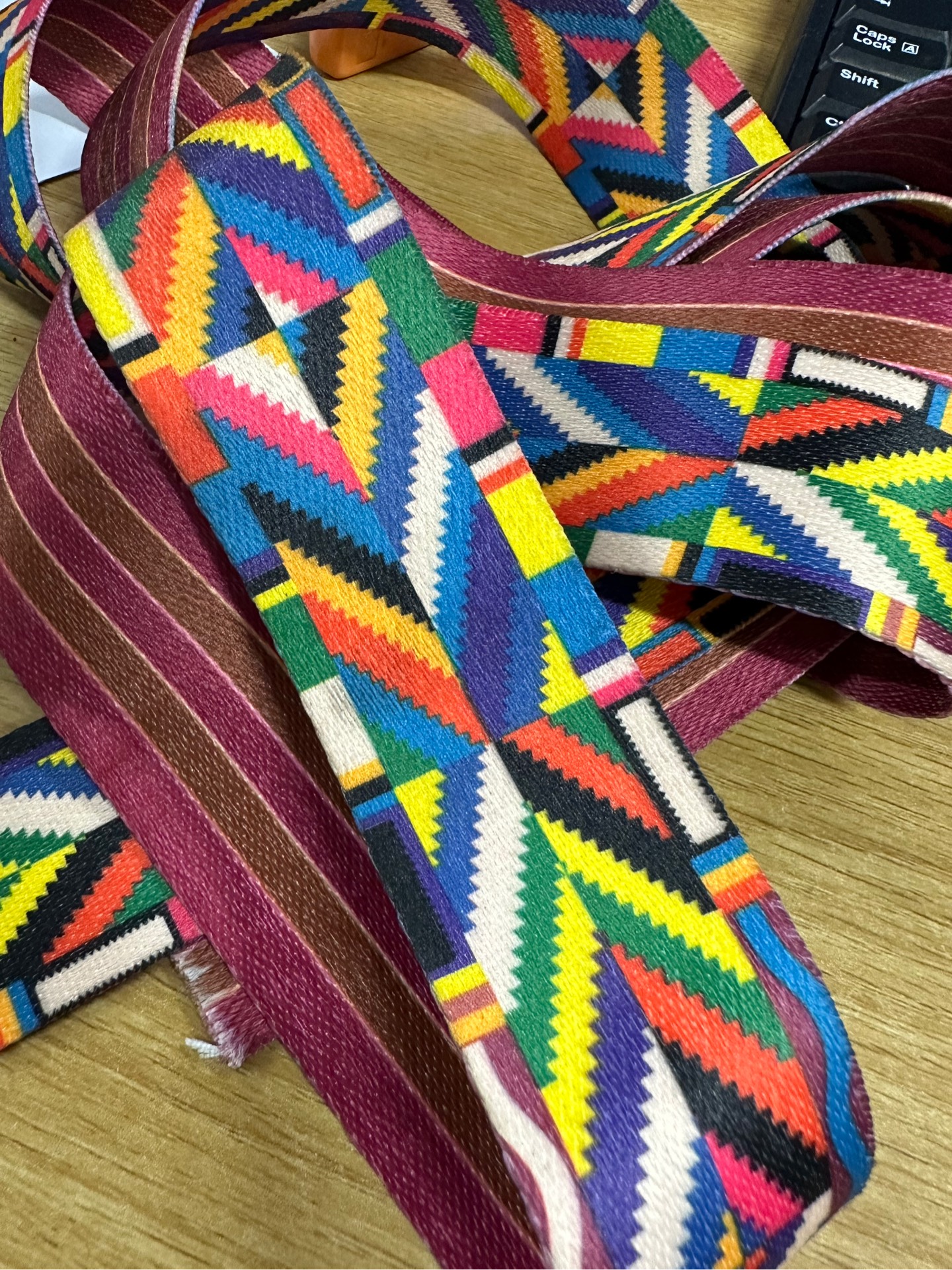 1 met Dây quai túi cầu vồng