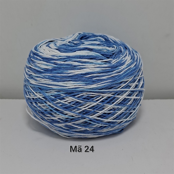 Sợi Cotton việt nam màu Loang