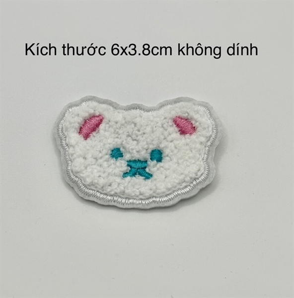 Miếng dán hình gấu không dính