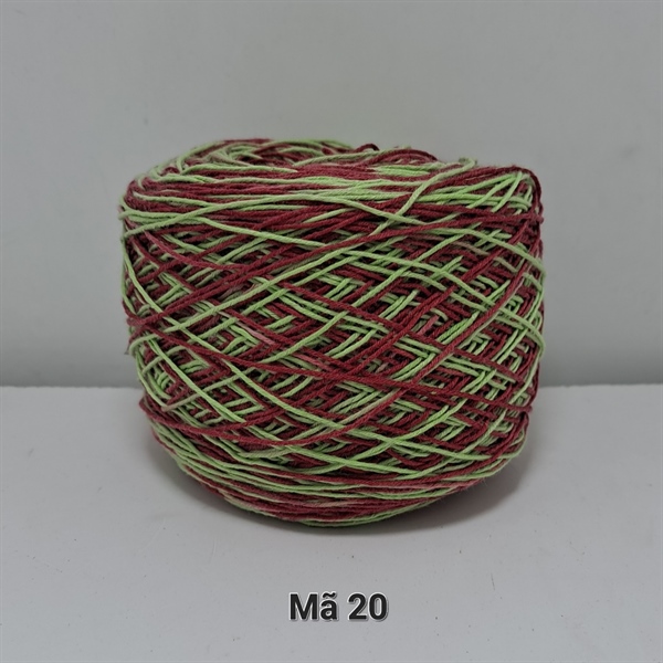 Sợi Cotton việt nam màu Loang