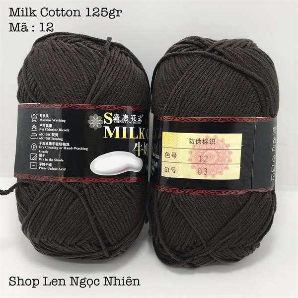 Len Milk Cotton 125gr