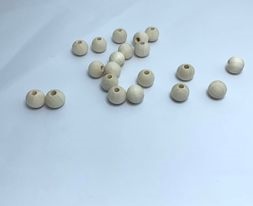 20 hạt gỗ màu trắng