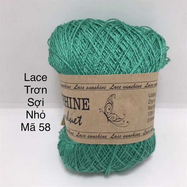Lace sunshine màu trơn, sợi hè