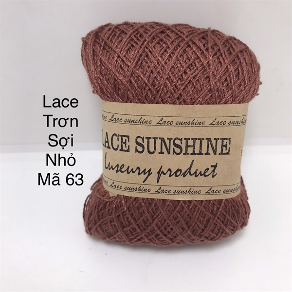 Lace sunshine màu trơn, sợi hè