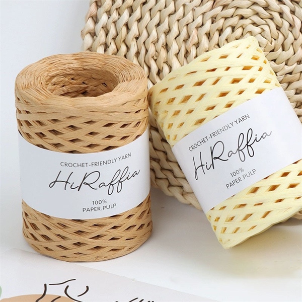 Sợi Cọ HiRaffia dùng móc túi xách, mũ nón