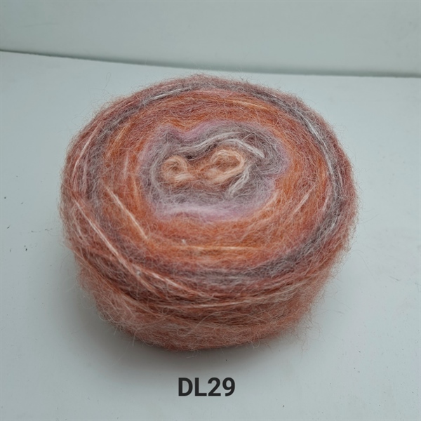 Len Loang cầu vồng mohair sợi to
