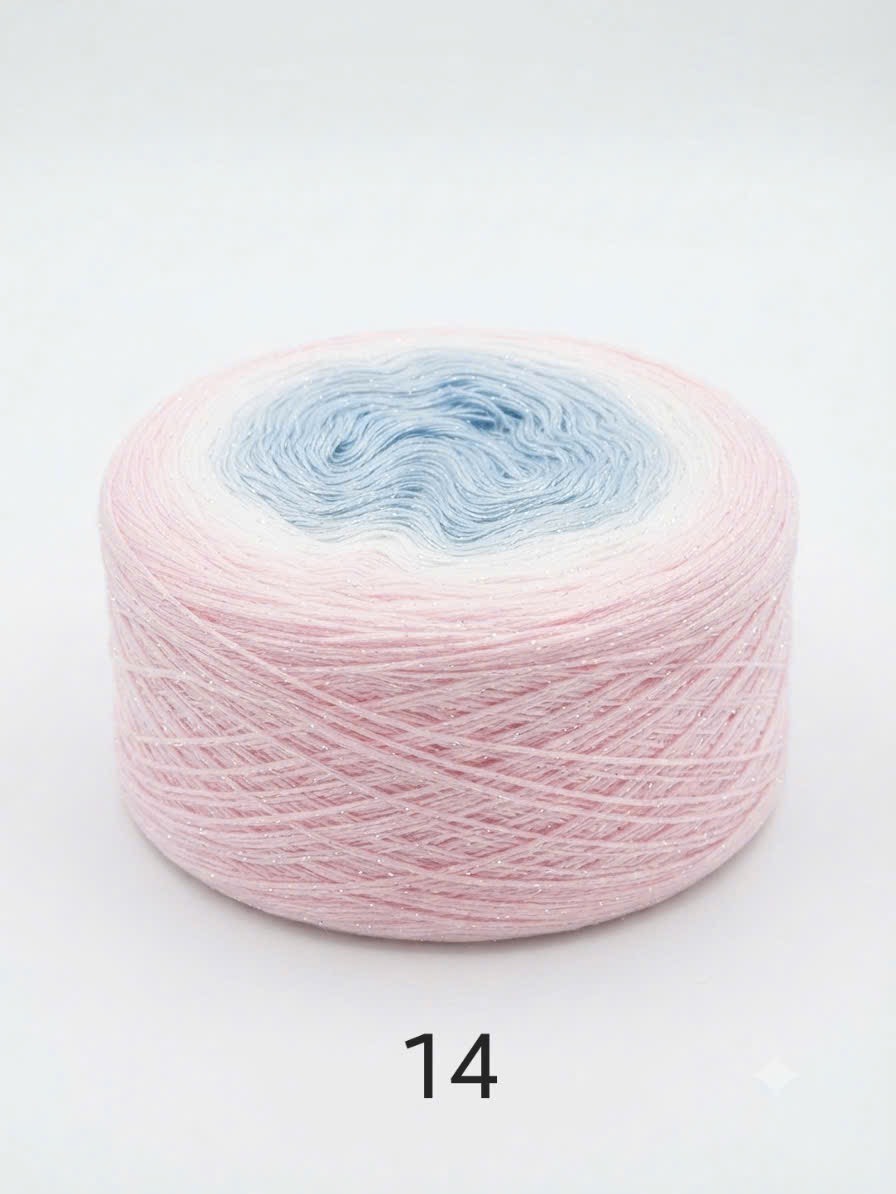 Sợi cầu vồng cotton 
(cuộn 350gr)