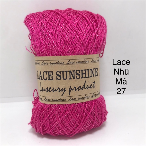 Sợi Lace Sunshine nhũ