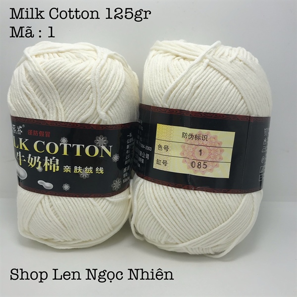 Len Milk Cotton 125gr