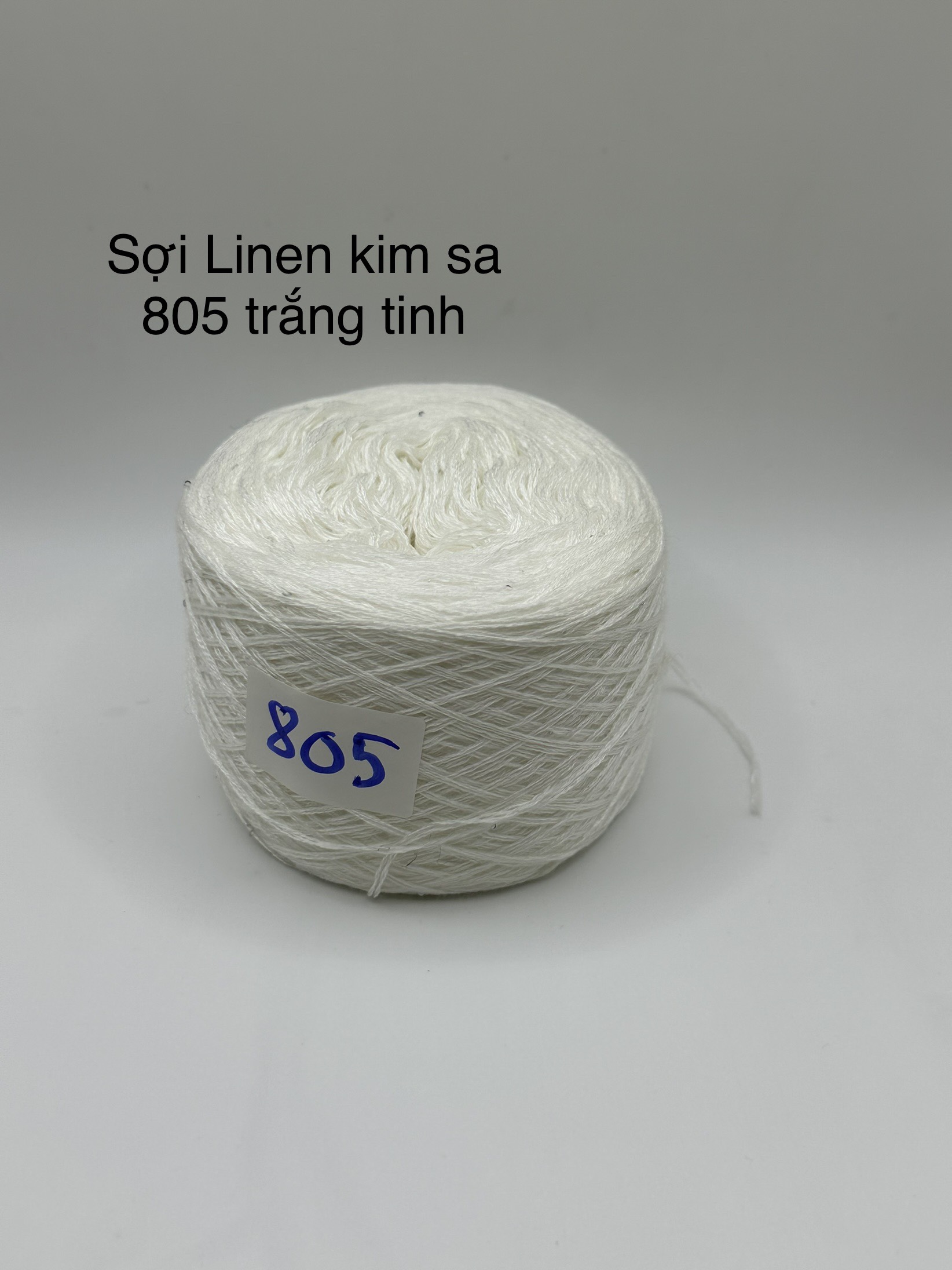 Sợi Lanh Linen mix kim sa