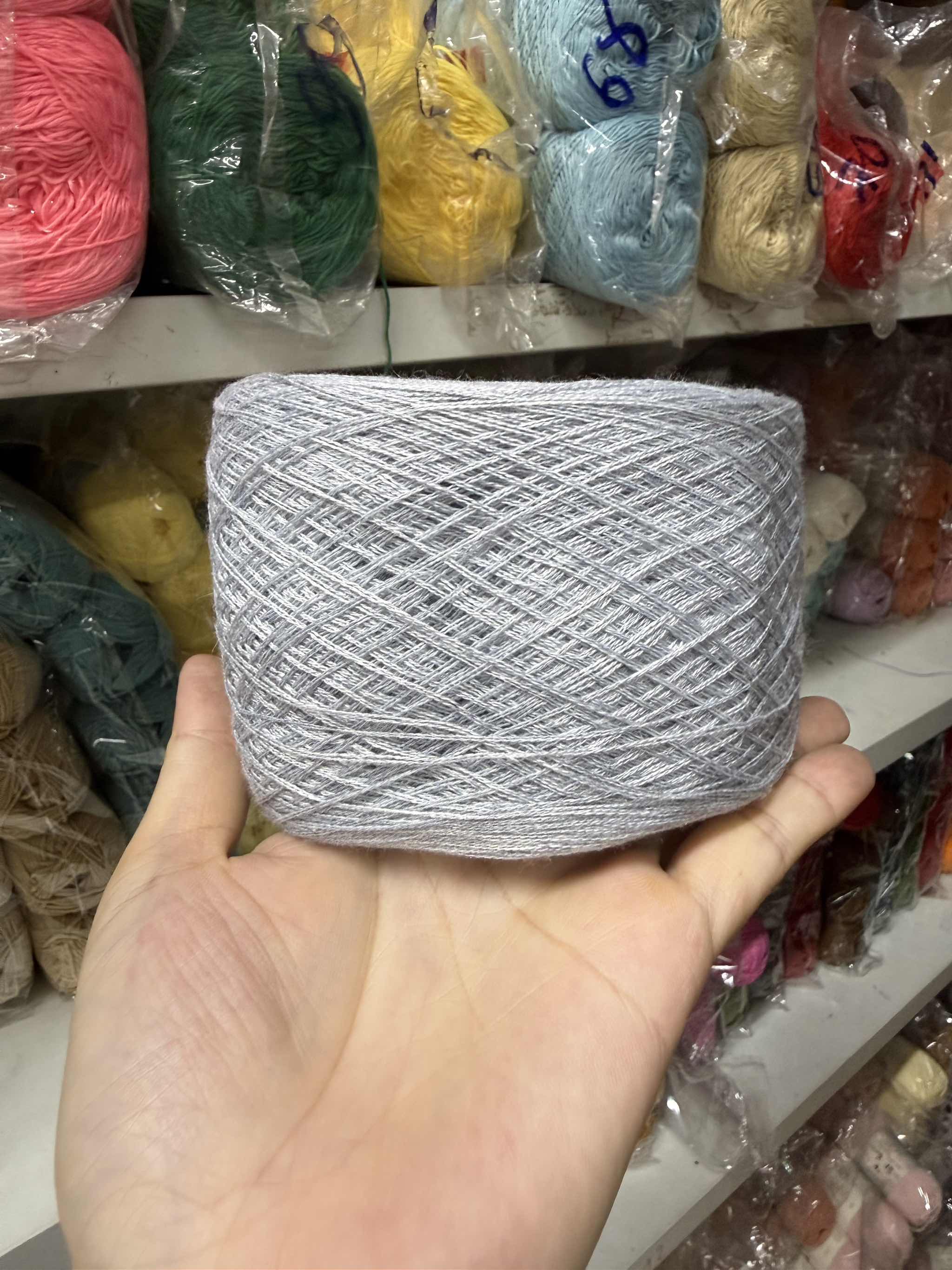 Len Merino 2 sợi chập
