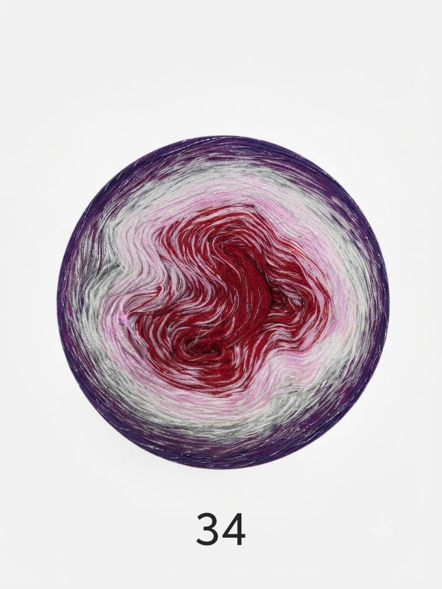 Sợi cầu vồng cotton 
(cuộn 350gr)