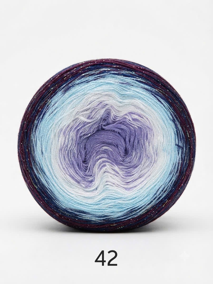 Sợi cầu vồng cotton 
(cuộn 350gr)