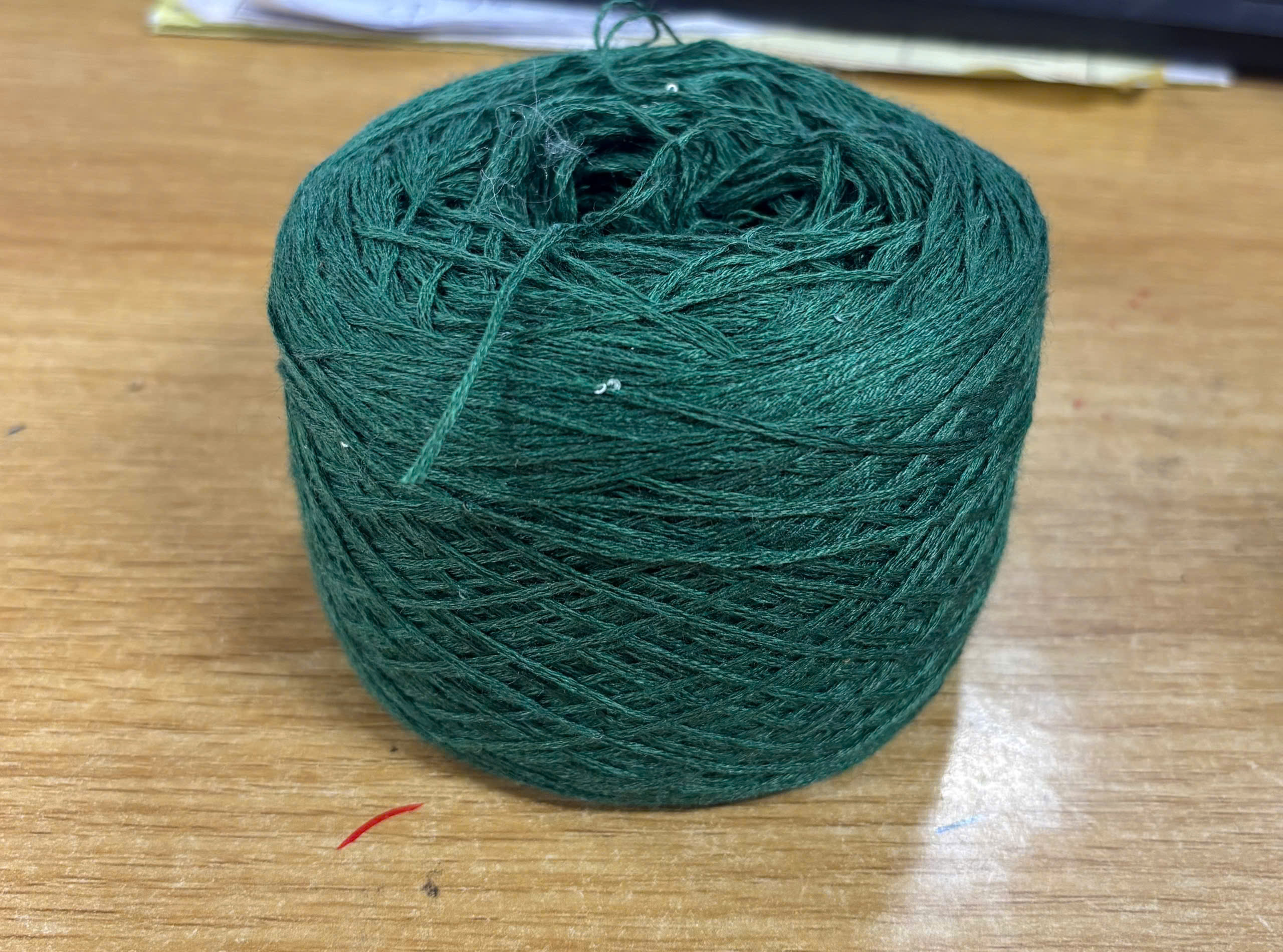 Sợi Lanh Linen mix kim sa